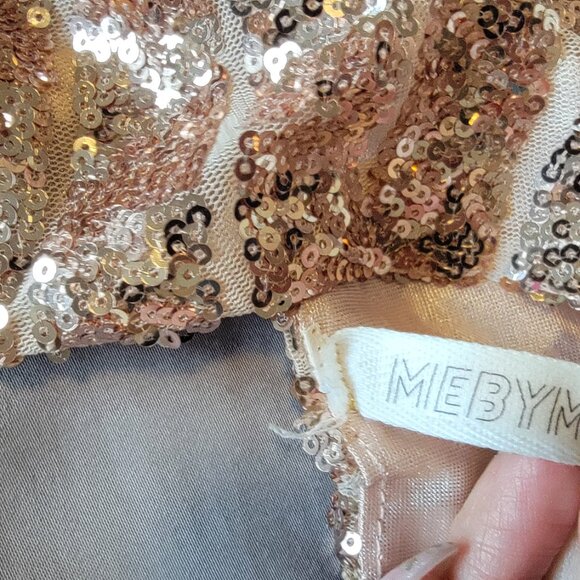 Sparkly mini dress, fits like size S - Picture 4 of 6